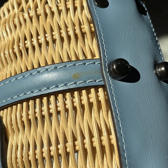 Coach Wicker Barrel Bag - Picture 10 of 16